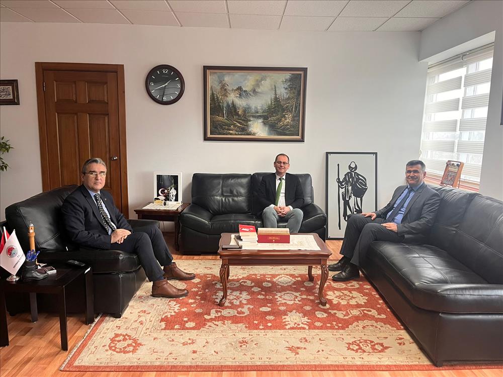 Tepebaşı Kaymakamı Sayın Sadettin YÜCEL'i Ziyaret