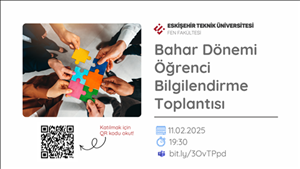Bahar Dönemi Öğrenci Bilgilendirme Toplantısı